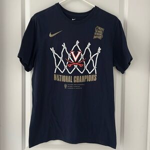 Nike UVA 2019 Men’s Basketball National Champions Tee, Men’s size M
